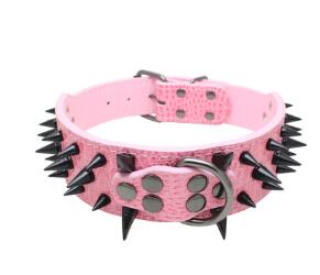 Pet Spiked Studded Leather Collars