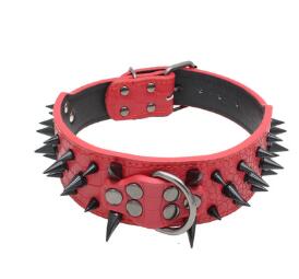 Pet Spiked Studded Leather Collars