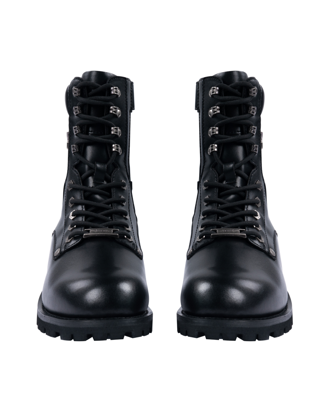 Men's Leather Biker Boots