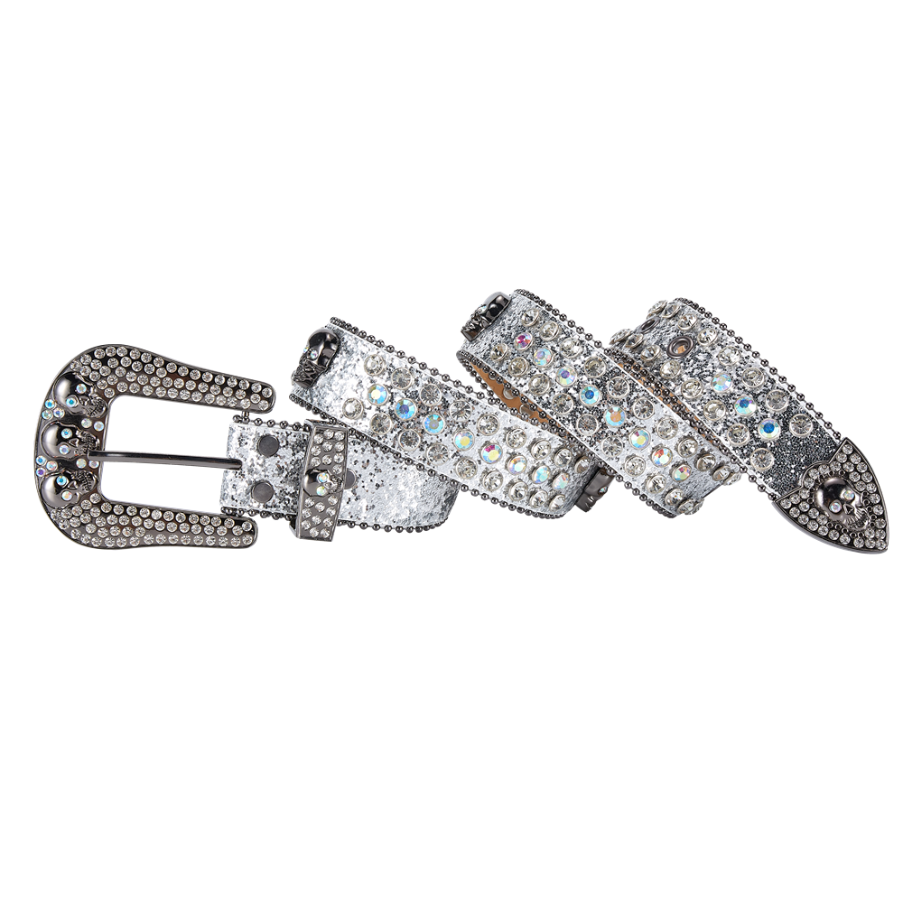 Men's Women's Western Fashion Rhinestone Belts