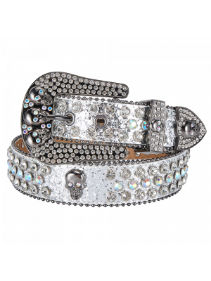Men's Women's Western Fashion Rhinestone Belts