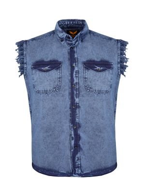 Men's Cutoff Cotton Shirt