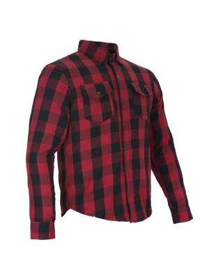 Men's Plaid Flannel With Removable Pads