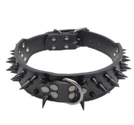 Pet Spiked Studded Leather Collars