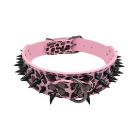 Pet Spiked Studded Leather Collars