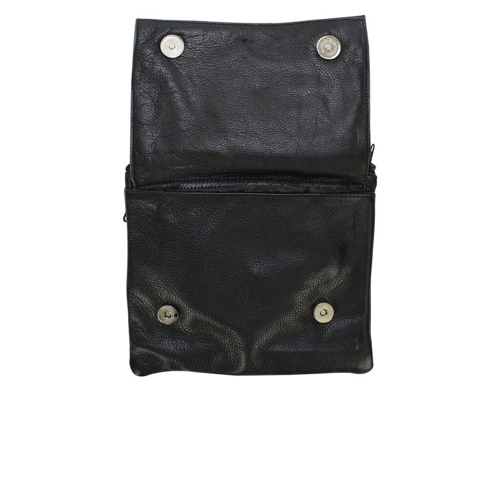 Leather Butterfly Belt Bag With Gun Pocket