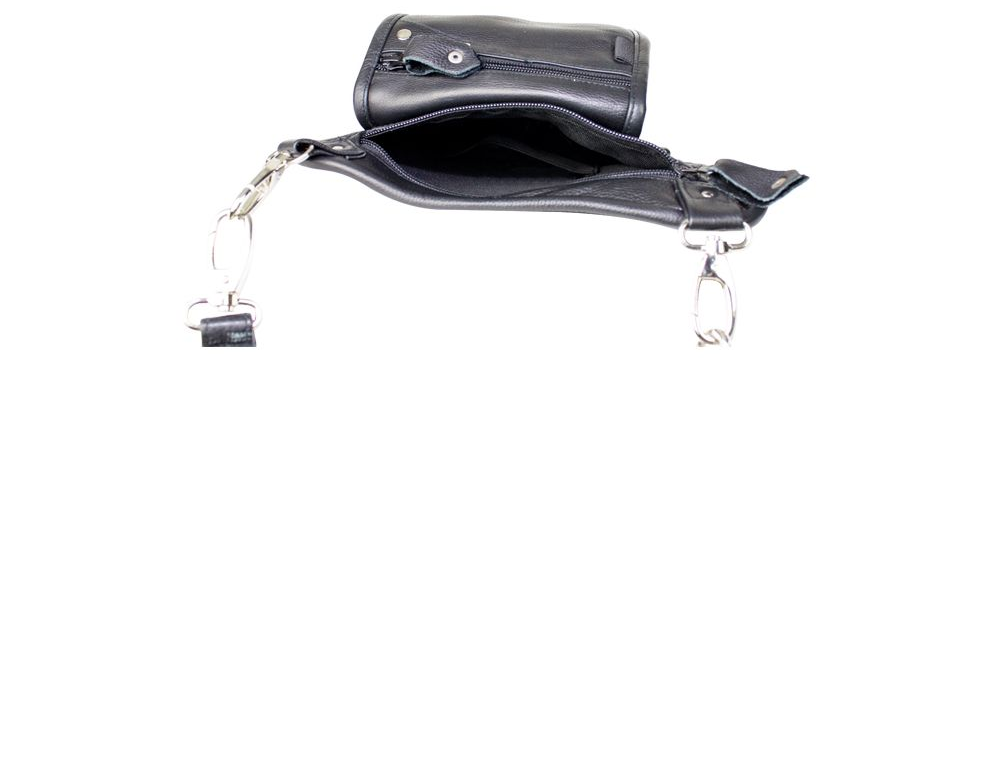 Leather Thigh Bag W/ Gun Pocket