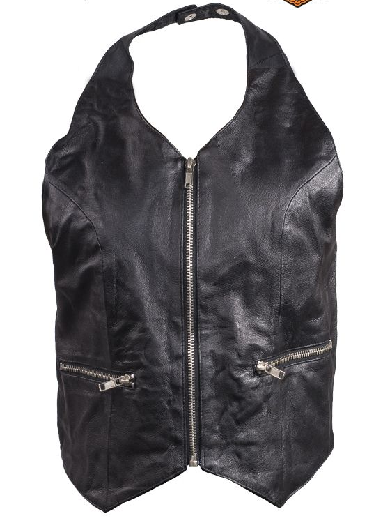 Women's Black Halter Top