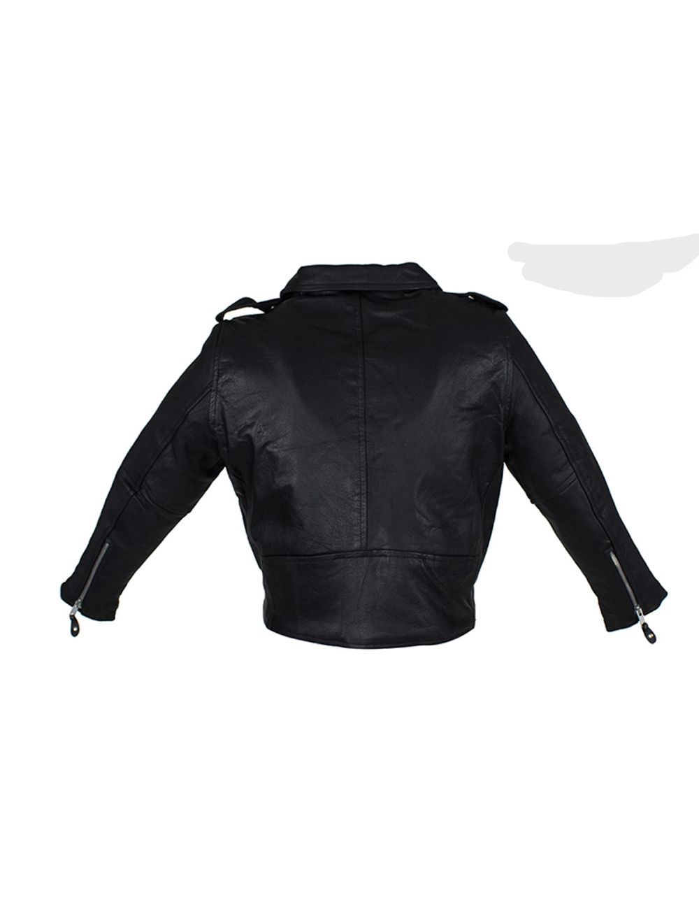 Teens Leather Motorcycle Jacket