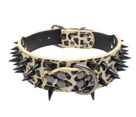 Pet Spiked Studded Leather Collars