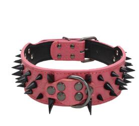 Pet Spiked Studded Leather Collars