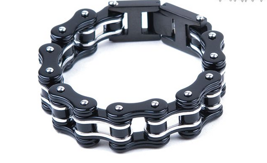 Black Stainless Steel Bracelet