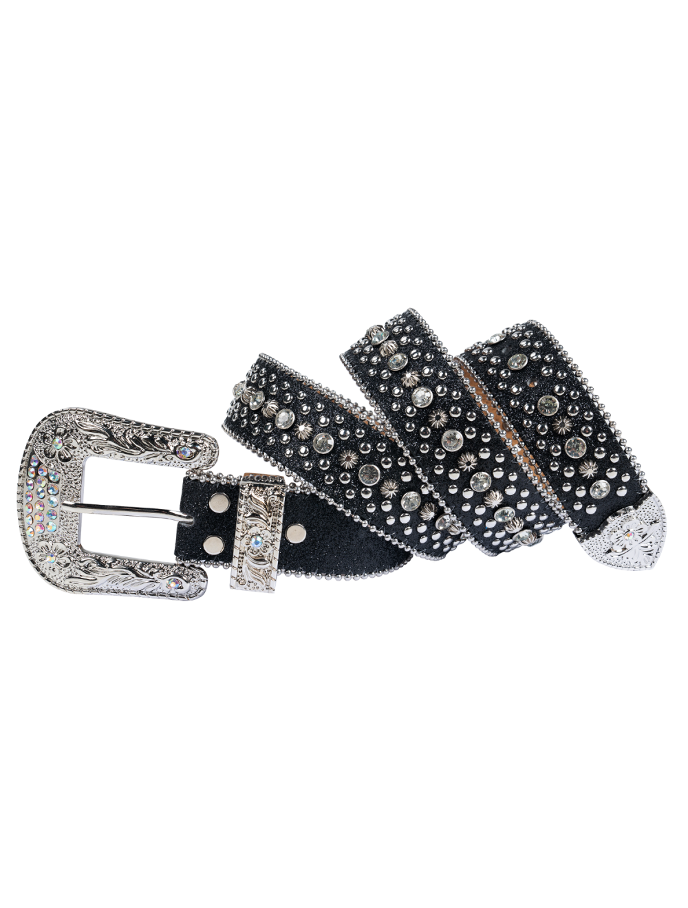 Premium Men Women Rhinestone Belts