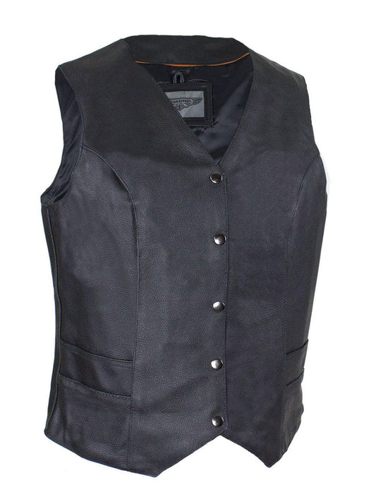 Women’s Black Concealed Gun Pocket Vest